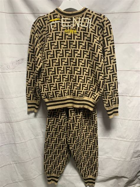 fendi sweat suit for women.